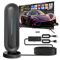 2026 Indoor Digital TV Antenna for Smart/Old TV – Long Range HD Digital Antenna with Amplifier, Free Local Channels, Easy Setup, Supports 4K/1080P HDTV, Perfect for Home, RV, Camping